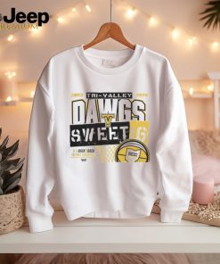 Tri Valley Basketball 2023 2024 Dawgs Sweet 16 Dii Back 2 Back District Champions Shirt