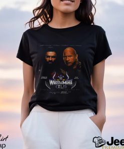 Tribal Combat Wrestlemania 41 WWE 2024 Roman Reigns And The Rock shirt