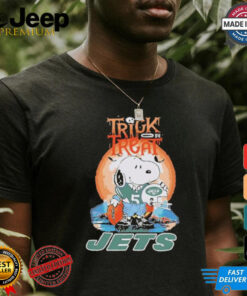 Trick Treat Snoopy Teams New York Jets Halloween Shirt