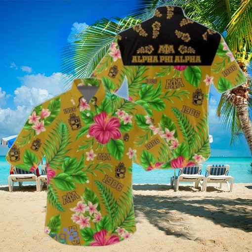 Tropcial Alpha Phi Alpha Hawaiian Shirt For Men And Women