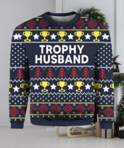 Trophy Husband Ugly Christmas Sweater