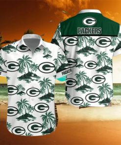 Tropical Coconut Green Bay Packers Hawaiian Shirt