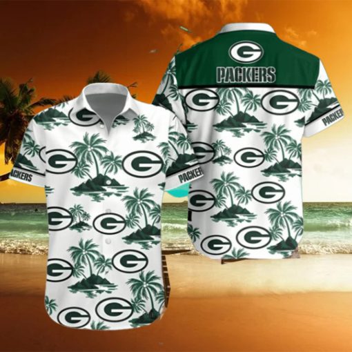 Tropical Coconut Green Bay Packers Hawaiian Shirt