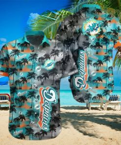 Tropical Coconut NFL Miami Dolphins Hawaiian Shirt