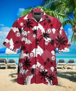 Tropical Elegance Hawaiian Shirt, Alabama Crimson Tide, Memorable NCAA Gift