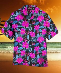 Tropical Flowers Hibiscus Trendy Hawaiian Shirt For Aloha Shirt