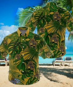 Tropical Leaves Alpha Phi Alpha Hawaiian Shirt For Men And Women