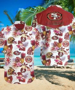 Tropical Plant San Francisco 49ers Hawaiian Shirt Summer Button Up