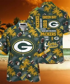 Tropical Summer Green Bay Packers Hawaiian Shirt