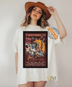 Tropidelic the king flamingo summer show 2024 poster shirt