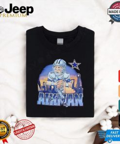 Troy Aikman Dallas Cowboys Caricature Vintage Shirt