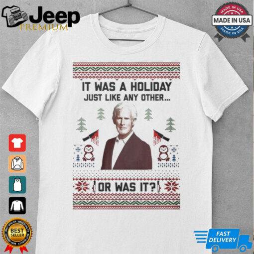 True Crime Ugly Christmas Sweater Party shirt