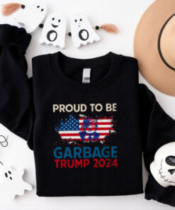 Trump 2024 Election Proud To Be Garbage Vote Trump Presiden T Shirt