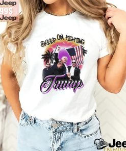 Trump 2024 keep on fighting after a shooting vintage shirt