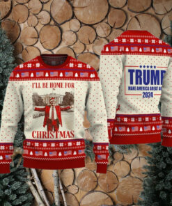 Trump Christmas Ugly Sweater,Merry Christmas Great Again Ugly Sweater