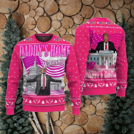 Trump Daddy’s Home Christmas Ugly Sweater