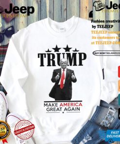 Trump Giving 2 Thumbs Up President Trump Rally T shirt