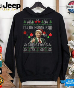 Trump I’ll Be Home For Christmas Ugly Sweater