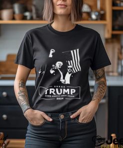 Trump Make America Great Again 2024 Attempted Assassination Of Donald Trump T Shirt