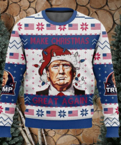 Trump Make Christmas Great Again Ugly Sweater