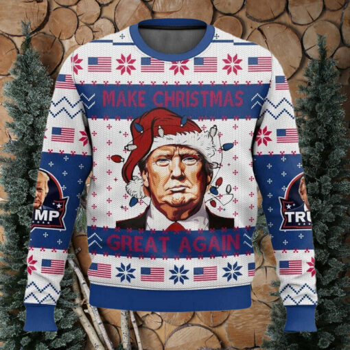 Trump Make Christmas Great Again Ugly Sweater