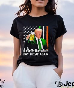 Trump Make Saint St Patricks Day Great Again Shirt