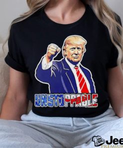 Trump Rally July 2024 Fist Pump USA Donald Trump Unstoppable shirt