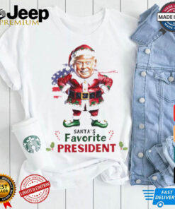 Trump Santa’s favorite President shirt