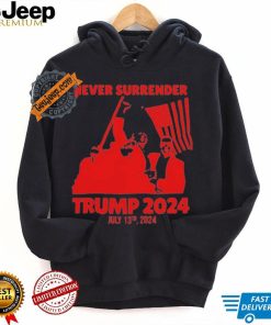 Trump Shooting 2024 Never Surrender Shirt