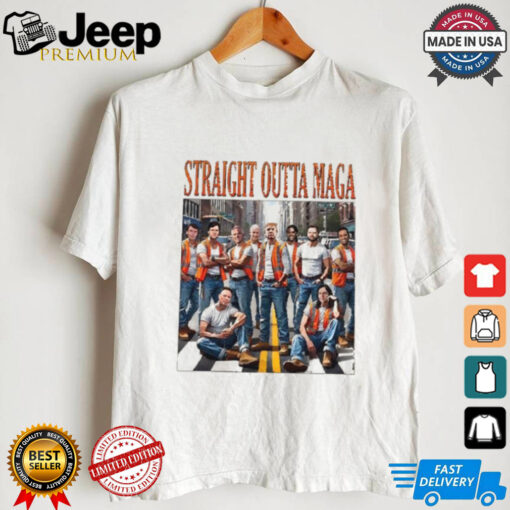 Trump Straight Outta MAGA Garbage 2024 shirt