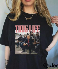 Trump T Shirt Thug Life Trump Shirt Convicted Felon Shirt Stand With Trump Shirt Republican T Shirt MAGA 2024 T Shirt Trump Election Shirt