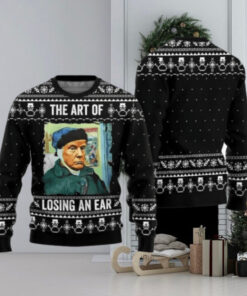 Trump The Art Of Losing An Ear Ugly Christmas Sweater