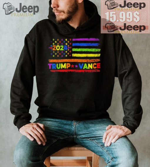 Trump Vance 2024 president LGBT shirt