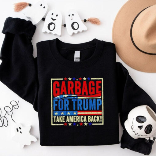 Trump Vance 2024 proud to be garbage shirt