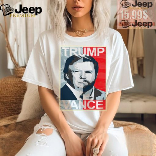 Trump Vance half half face hope shirt