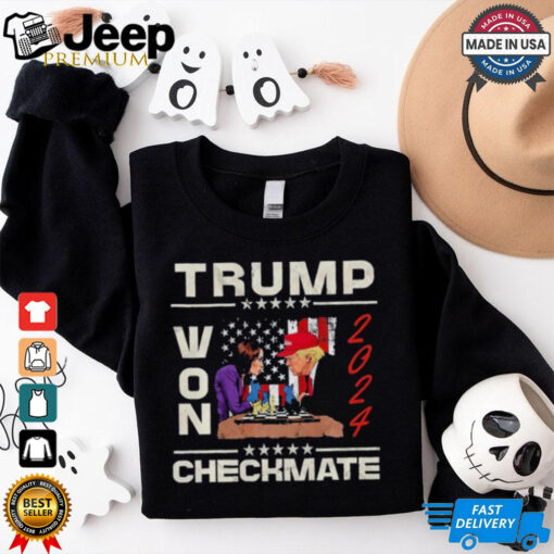 Trump Won 2024 Checkmate Kamala America Trump 2024 T Shirt