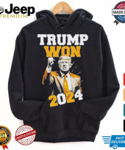 Trump Won 2024 Election Day After Election Winner President T shirt