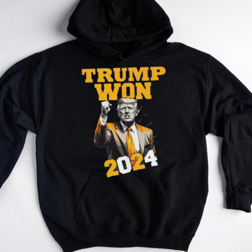 Trump Won Shirt, Trump T Shirt, 47th President Of The United States Trump Shirt