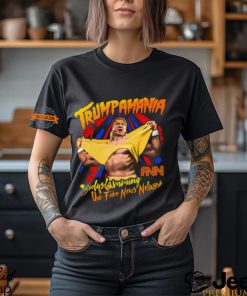 Trump Wrestling Meme Fake News Trumpamania Shirt