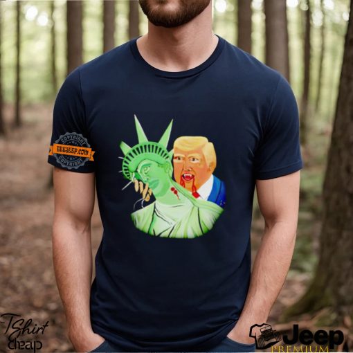 Trump blood sucker Statue of Liberty shirt