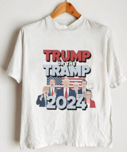 Trump or the Tramp 2024 Vote For Trump T Shirt