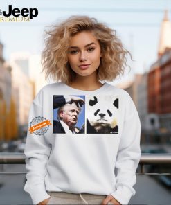 Trump piece of ear missing Panda shirt