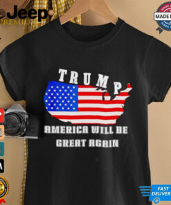 Trump won America will be great again shirt