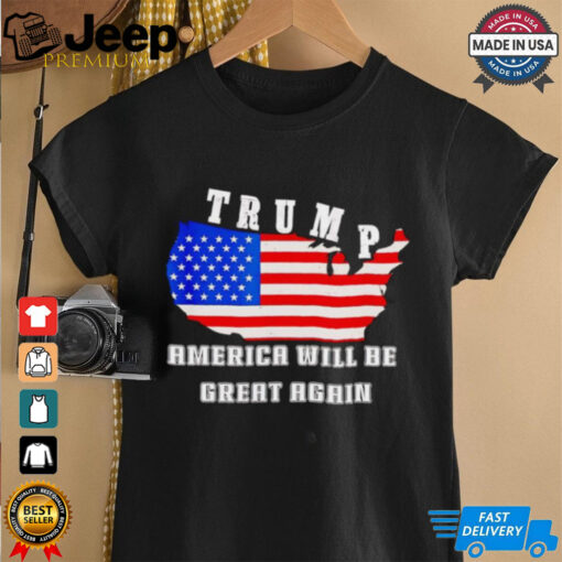 Trump won America will be great again shirt