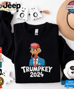 Trumpkey 2024 Funny Turkey Trump Make Thanksgiving Great Gift T Shirt