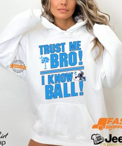 Trust Me Bro I Know Detroit Lion Ball Shirt