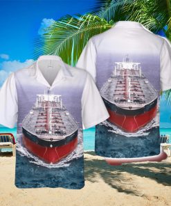 Tt Seawise Giant Oil Tanker Button Down Hawaiian Shirt Trend Summer