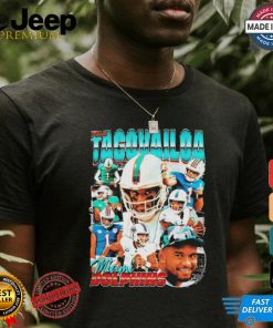 Tua Tagovailoa Miami Dolphins Football Graphic Signature 2024 Shirt