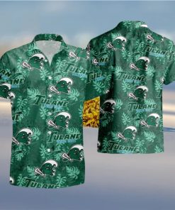 Tulane Green Wave Aloha Shirt Hawaiian Aloha Shirt