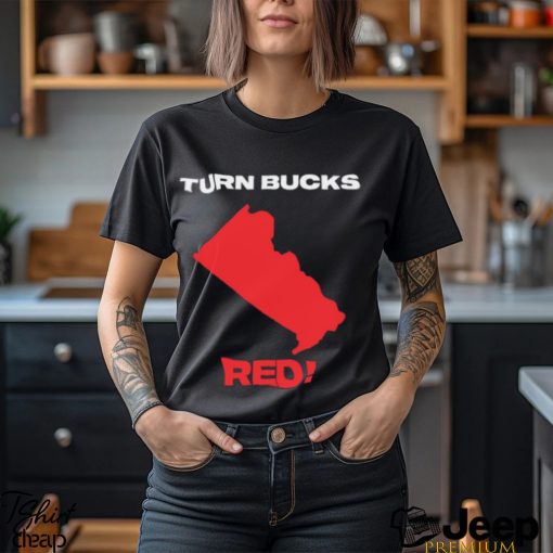 Turn Bucks Red T Shirt